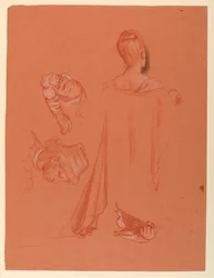 Études de figure et de draperie